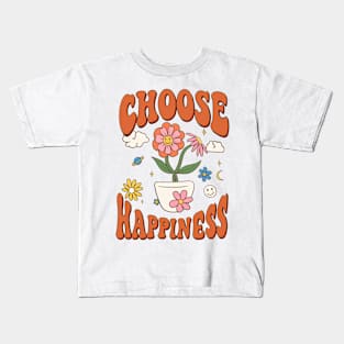 Choose Happiness Kids T-Shirt